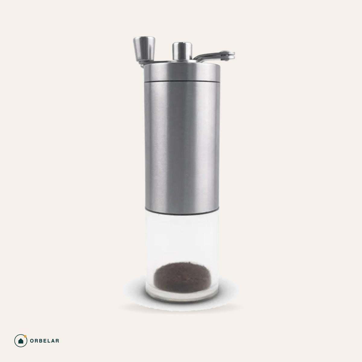 Moedor de café manual Orbelar em inox com mó de cerâmica