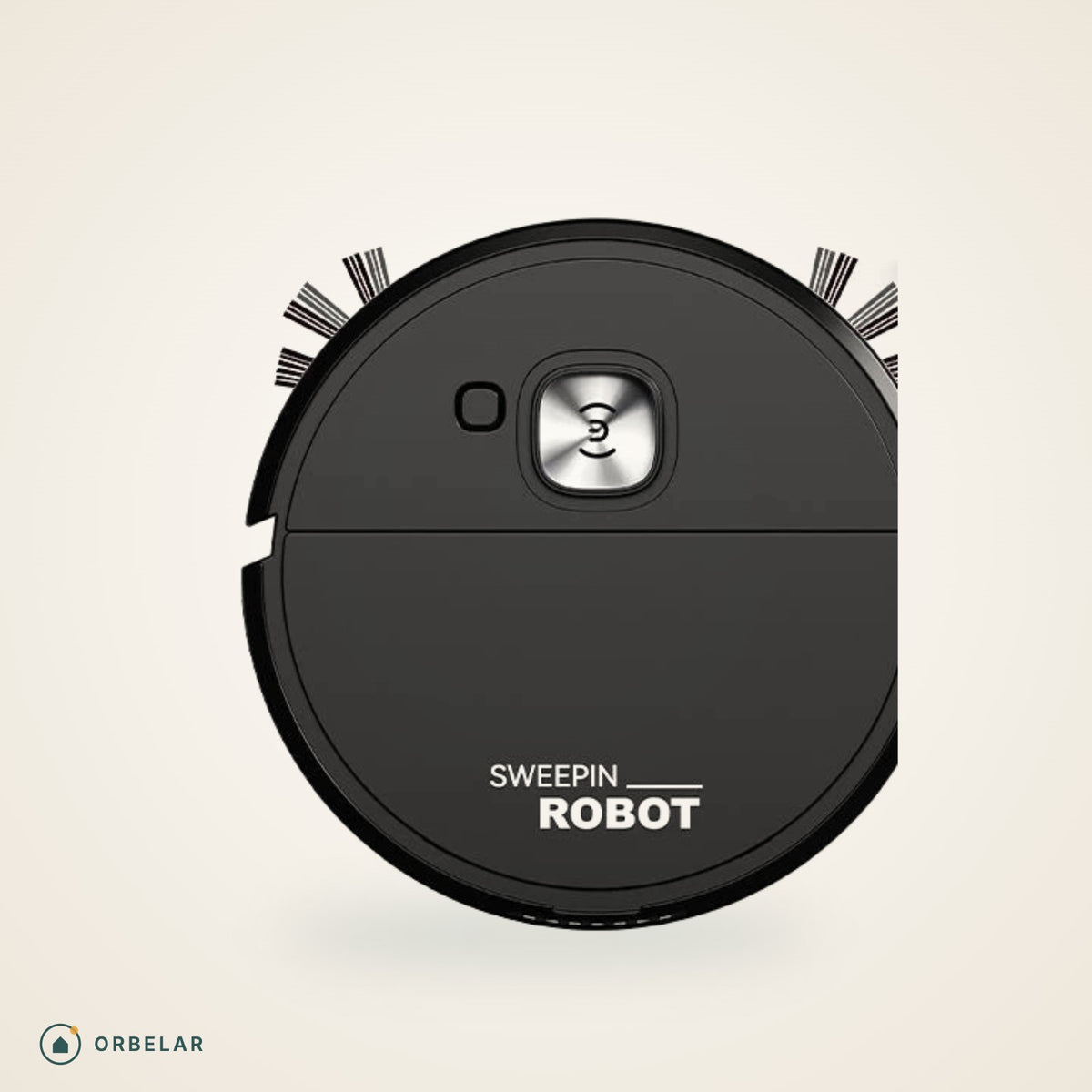 Robô Aspirador mini 3 em 1 preto